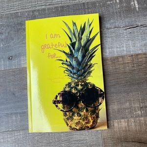 Pineapple gratitude journal